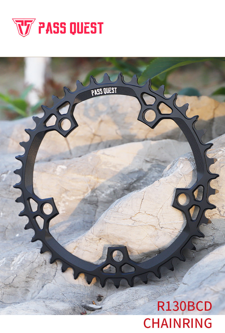 130 BCD (5-bolt) Round Narrow Wide Chainring