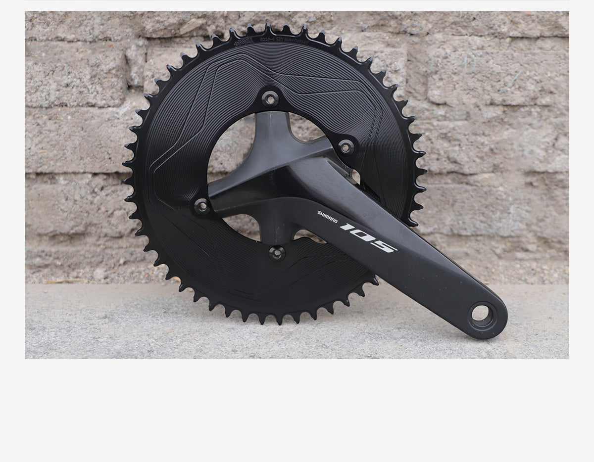 PASS QUEST SPRILL R800 R7000 3mm offset (4-bolt AERO) Round Narrow Wide Chainring