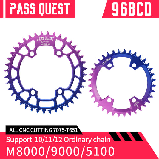 Non-Standard 96BCD Round Narrow Wide Chainring