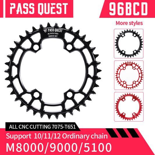 Non-standard 96BCD Round Narrow Wide Chainring