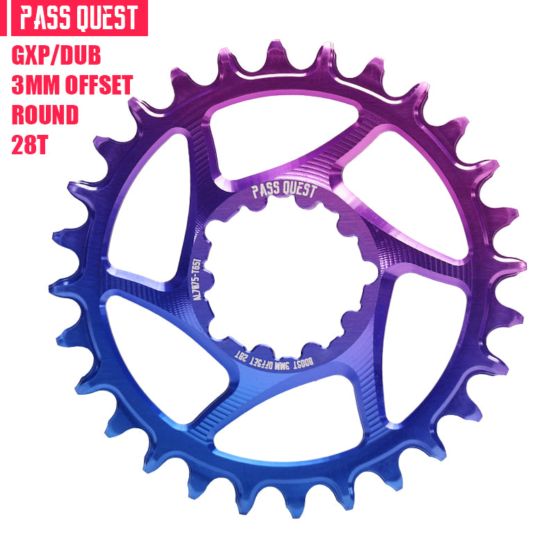 SRAM GXP/DUB BOOST (3mm offset) Oval /Round Narrow Wide Chainring