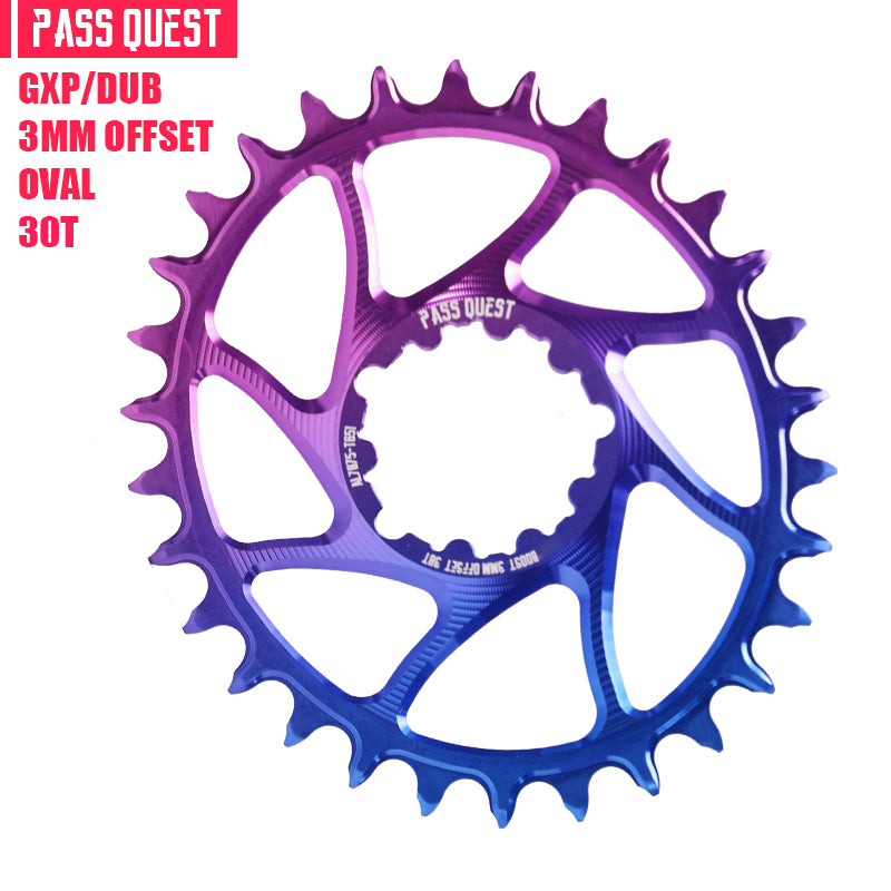 SRAM GXP/DUB BOOST (3mm offset) Oval /Round Narrow Wide Chainring