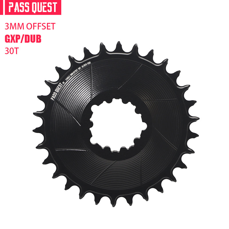 SRAM GXP/DUB ( 3mm offset) Round Narrow Wide Chainring 28-38T