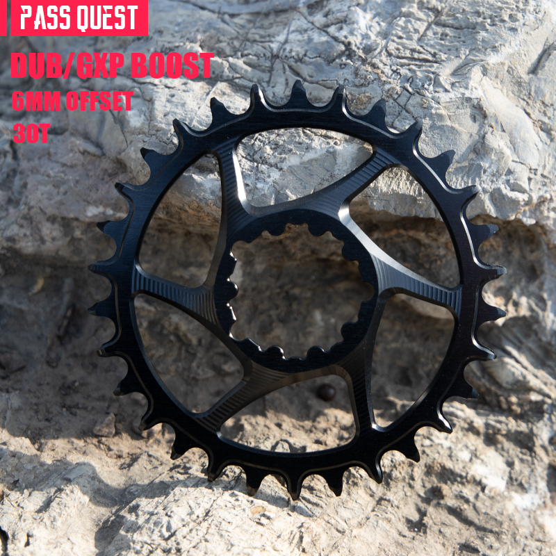 SRAM GXP/DUB (6mm offset) Round Narrow Wide Chainring