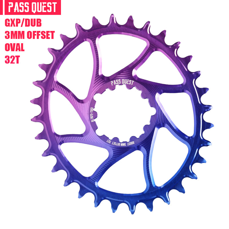 SRAM GXP/DUB BOOST (3mm offset) Oval /Round Narrow Wide Chainring