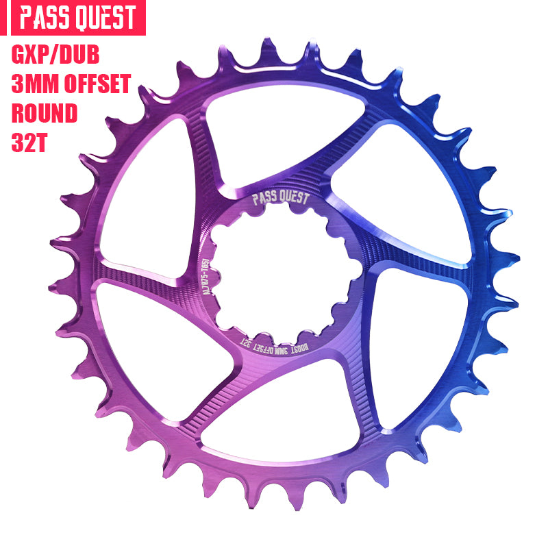 SRAM GXP/DUB BOOST (3mm offset) Oval /Round Narrow Wide Chainring