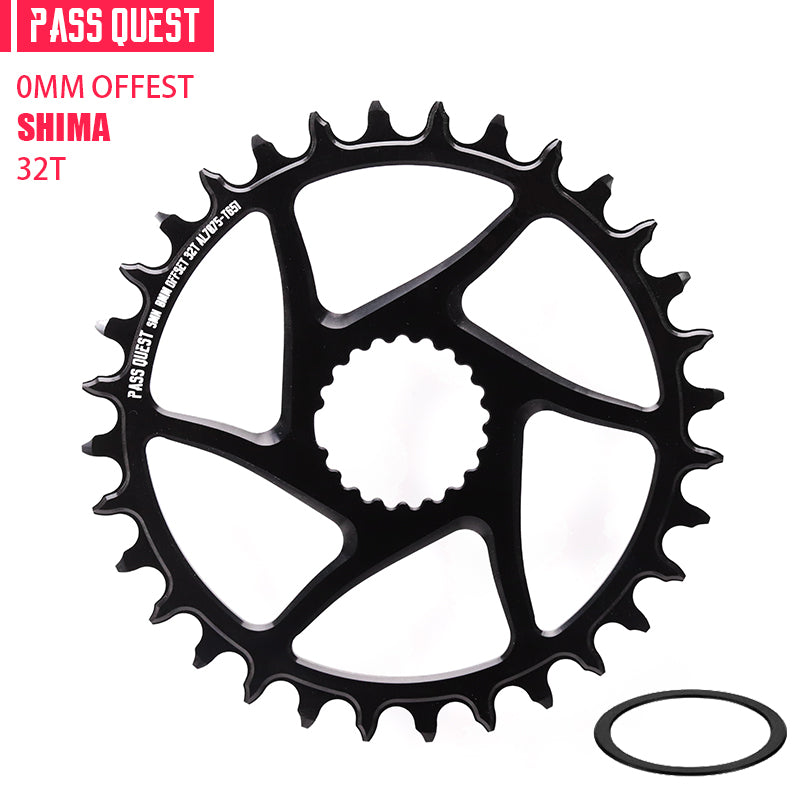 SHIMANO (0mm offset) Round Narrow Wide Chainring