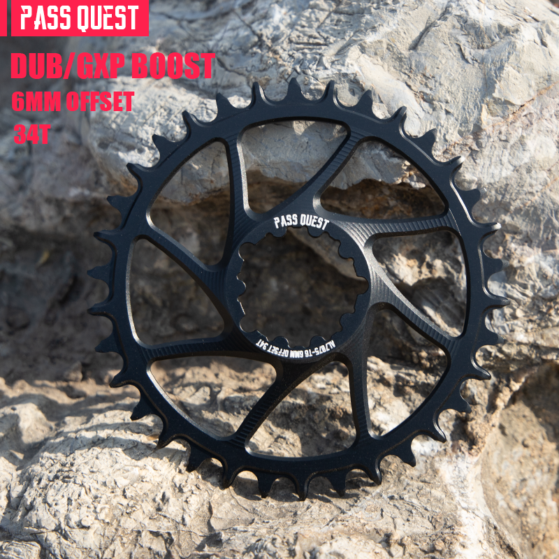 SRAM GXP/DUB (6mm offset) Round Narrow Wide Chainring