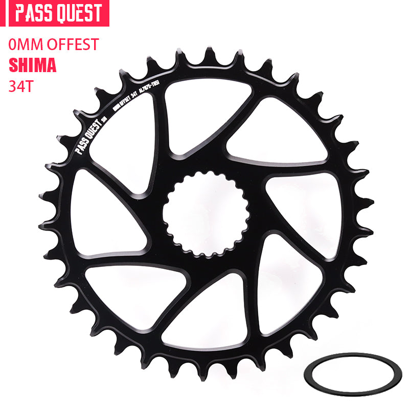 SHIMANO (0mm offset) Round Narrow Wide Chainring