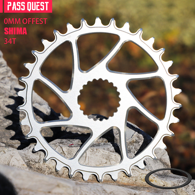 SHIMANO (0mm offset) Round Narrow Wide Chainring