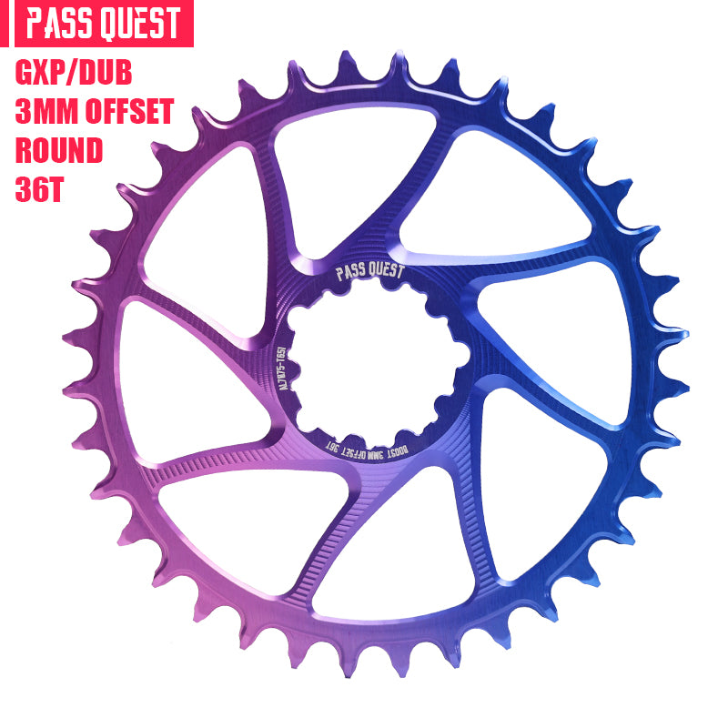 SRAM GXP/DUB BOOST (3mm offset) Oval /Round Narrow Wide Chainring