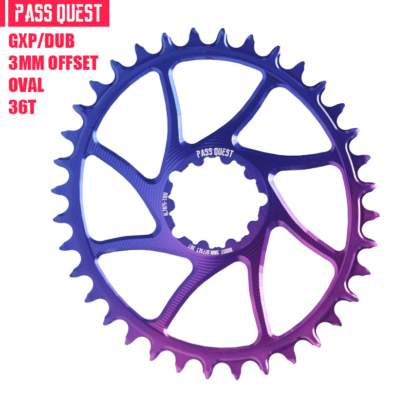 SRAM GXP/DUB BOOST (3mm offset) Oval /Round Narrow Wide Chainring