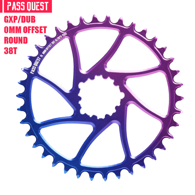 SRAM GXP/DUB (0mm offset) Round Narrow Wide Chainring