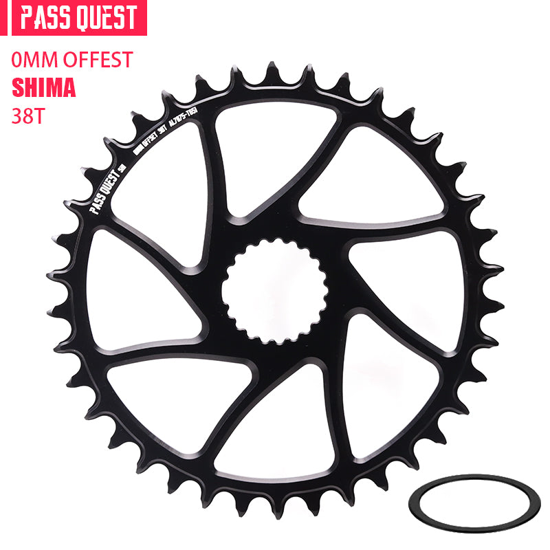 SHIMANO (0mm offset) Round Narrow Wide Chainring