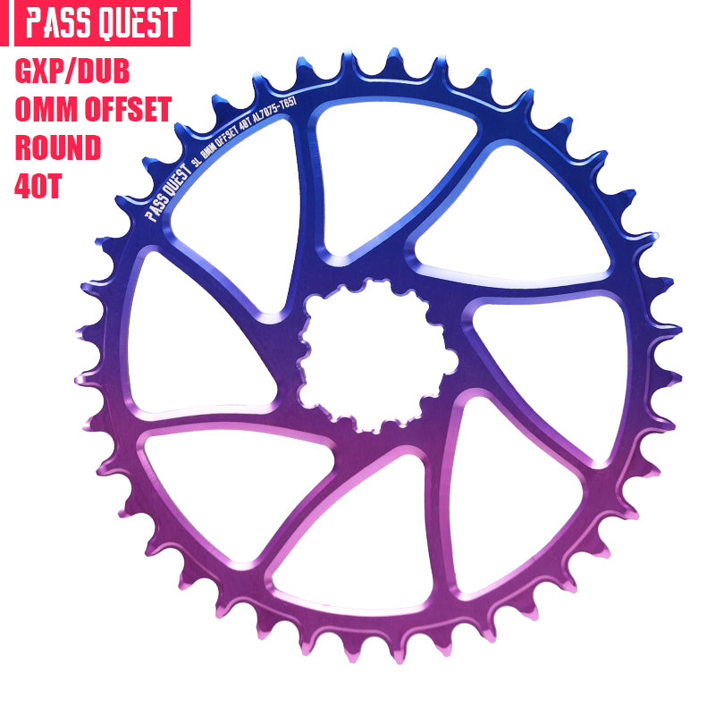 SRAM GXP/DUB (0mm offset) Round Narrow Wide Chainring