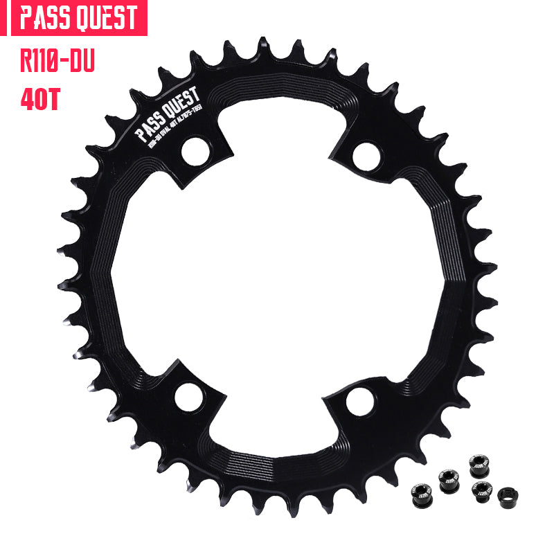 110BCD R92-8100 (4-bolt AERO) Oval Narrow Wide Chainring