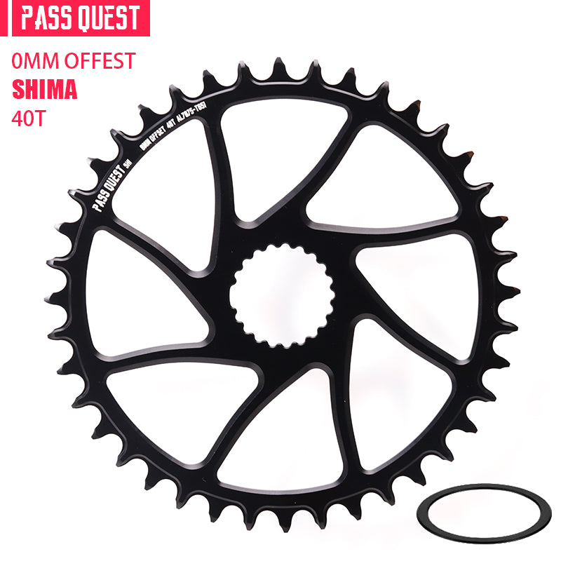 SHIMANO (0mm offset) Round Narrow Wide Chainring