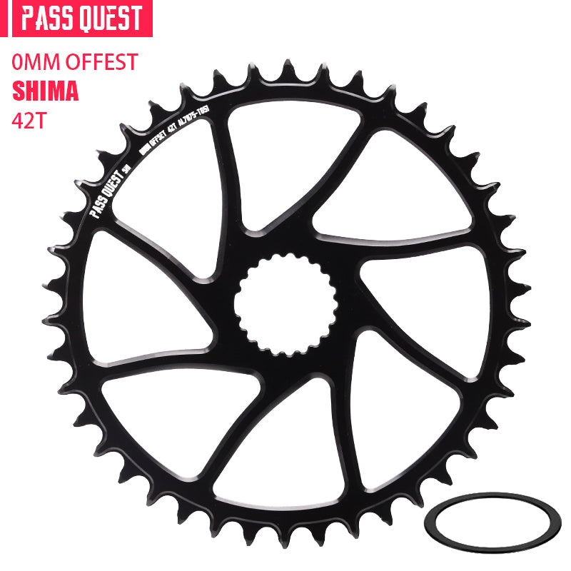 SHIMANO (0mm offset) Round Narrow Wide Chainring