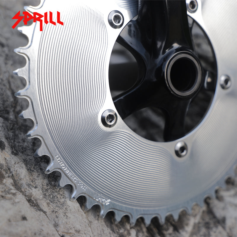 PASS QUEST SPRILL 3mm offset 110BCD (5-bolt AERO) Round Narrow Wide Chainring