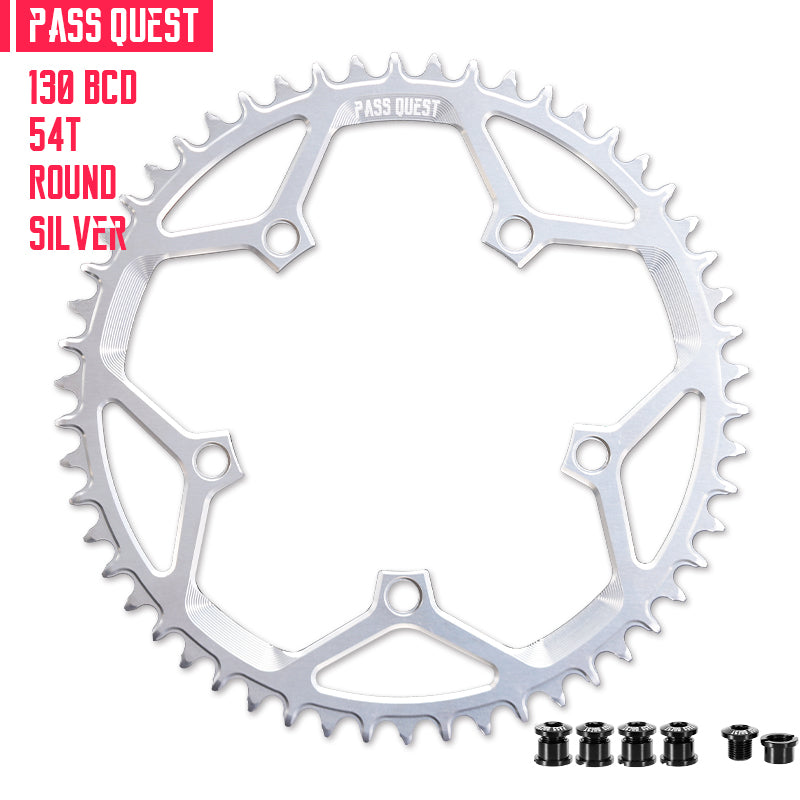 130 BCD (5-bolt) Round Narrow Wide Chainring