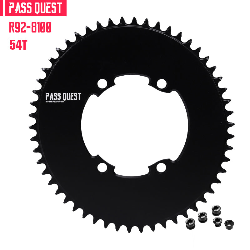 110BCD R92-8100 (4-bolt AERO) Oval Narrow Wide Chainring