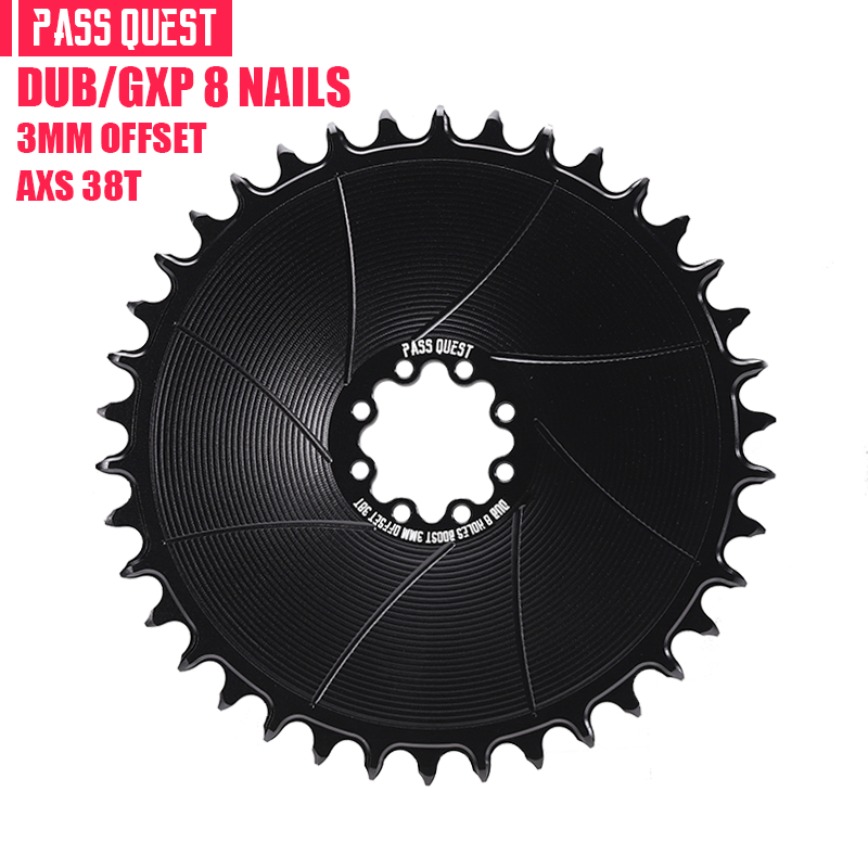 SRAM 8Nails ( 3mm offset) GRAVEL/ROAD AXS XX SL Narrow Wide Chainring